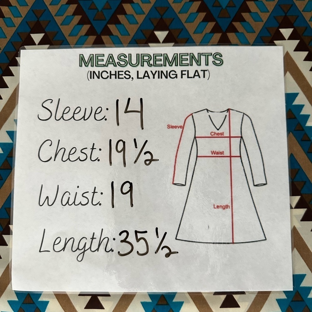 Mini chevron pattern dress - Picture 2 of 5